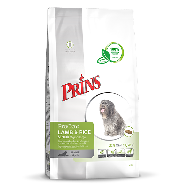 Prins ProCare Senior - Hondenvoer - 15 - Lam & rijst Prins ProCare Senior - Hondenvoer - 15 - Lam & rijst