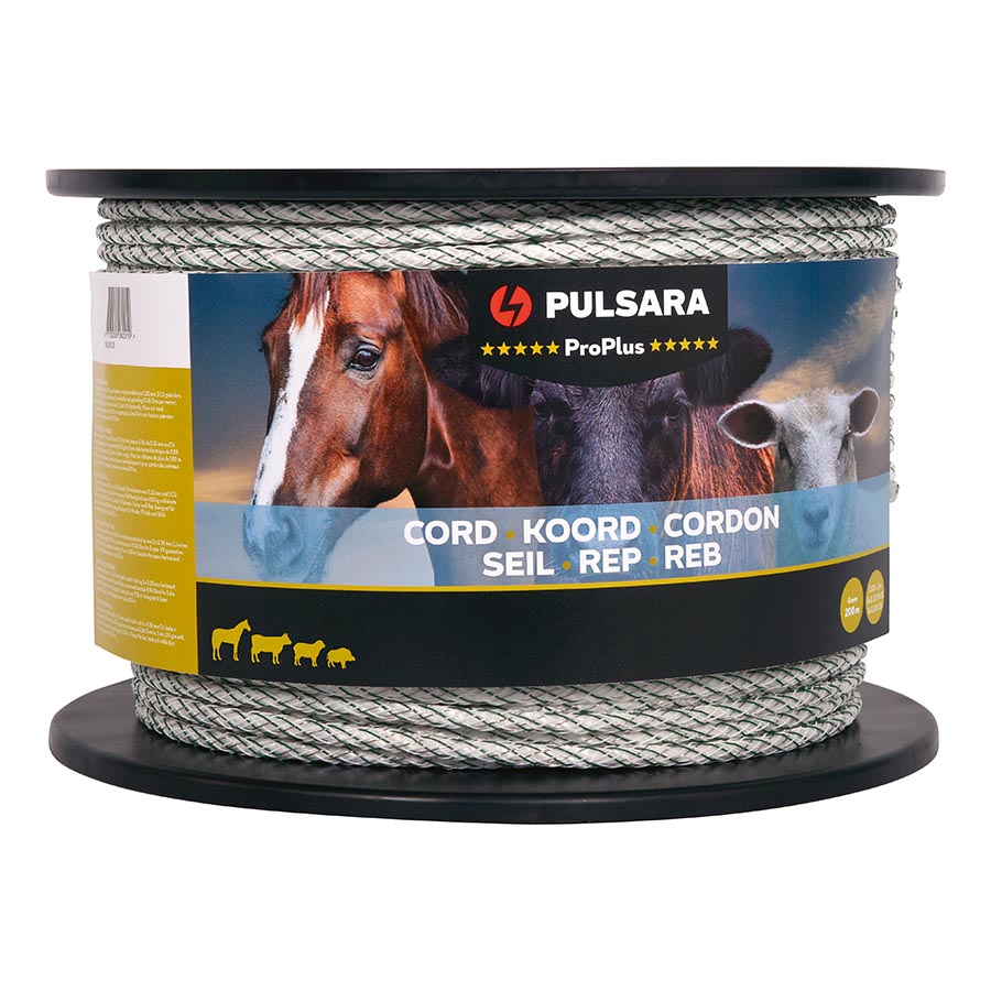 Pulsara Pro  Plus - Schrikkoord - 17.5 cm - 200 - Wit - 26.5 cm - 20000 cm Pulsara Pro  Plus - Schrikkoord - 17.5 cm - 200 - Wit - 26.5 cm - 20000 cm