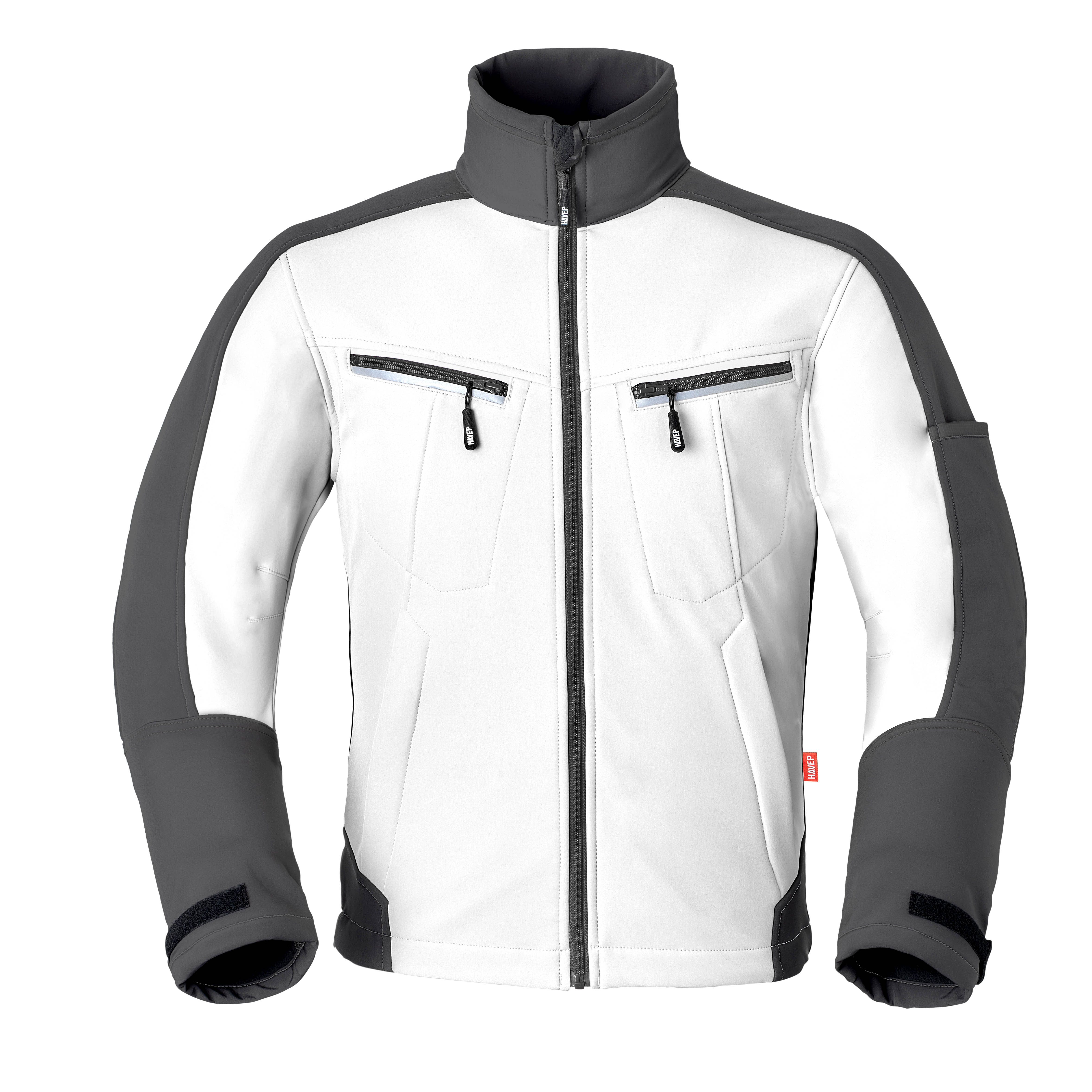 Havep Attitude - Softshell - L - Wit/Grijs Havep Attitude - Softshell - L - Wit/Grijs