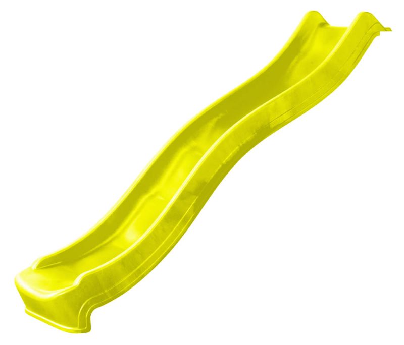 Swing King - Glijbaan - Geel - Kunststof - 220 cm Swing King - Glijbaan - Geel - Kunststof - 220 cm