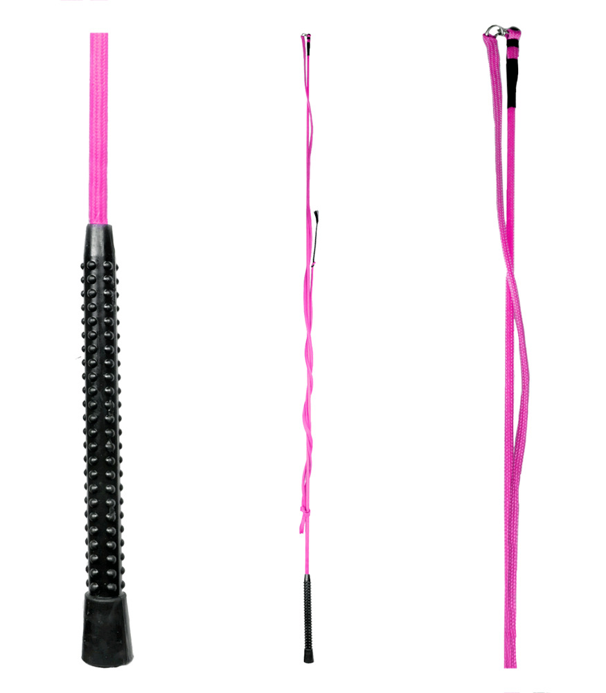 Waldhausen - Longeerzweep - Roze - 180 cm Waldhausen - Longeerzweep - Roze - 180 cm