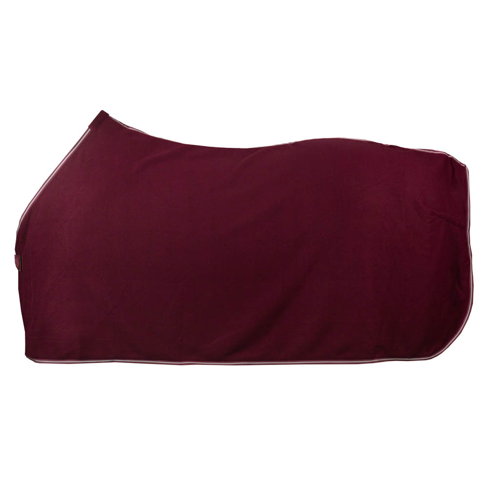 Horka Economy fleece cooler - Zweetdeken - 1.00 cm - Bordeaux - 1.00 cm - 125/175 - 1.00 cm