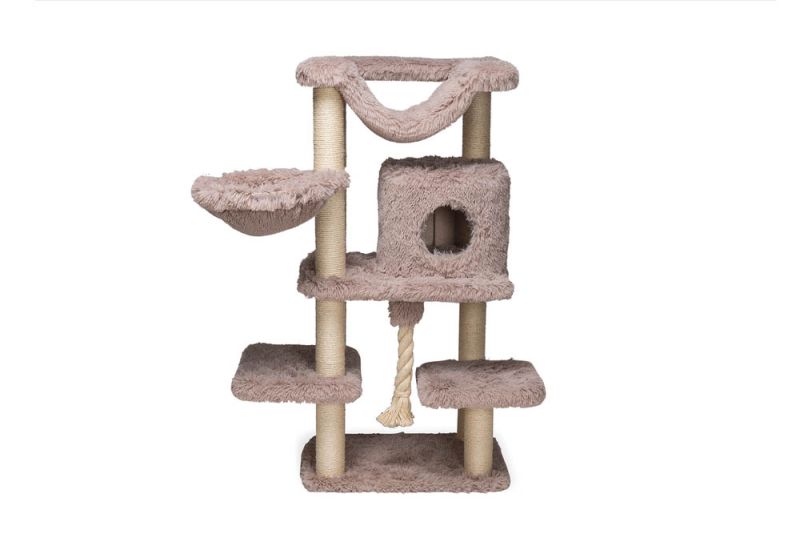 Beeztees Duco - Krabmeubel - Bruin - 126x45x60 cm Beeztees Duco - Krabmeubel - Bruin - 126x45x60 cm