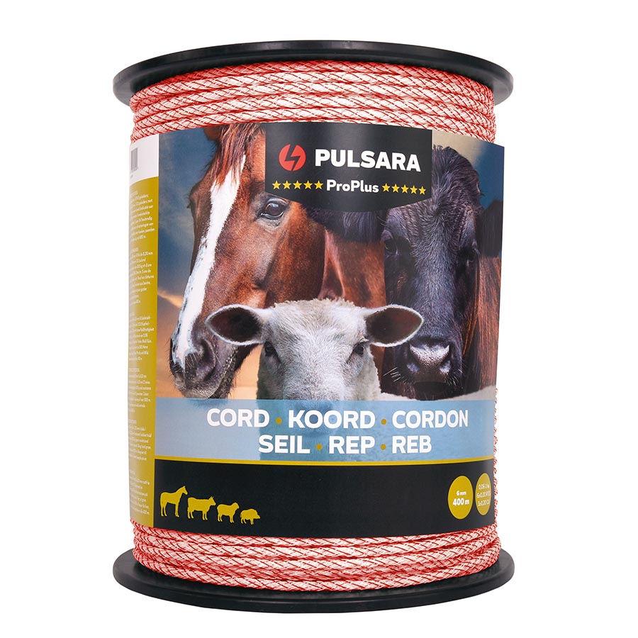 Pulsara Pro Plus - Schrikkoord - 32 cm - 400 - Wit - 26.5 cm - 40000 cm Pulsara Pro Plus - Schrikkoord - 32 cm - 400 - Wit - 26.5 cm - 40000 cm