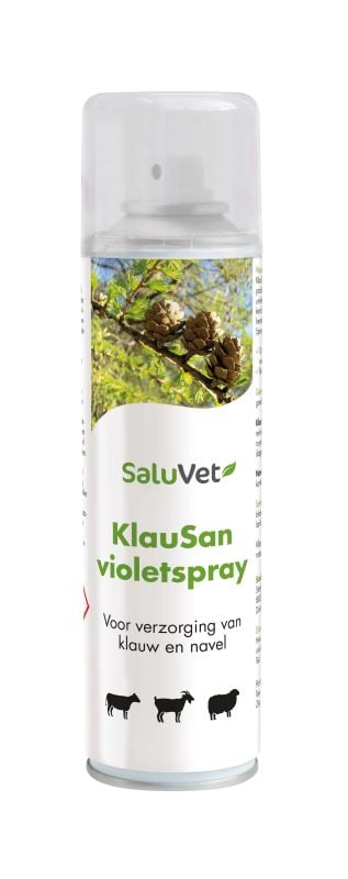 Saluvet KlauSan Violetspray - Hoef- en klauwverzorging - 200 Saluvet KlauSan Violetspray - Hoef- en klauwverzorging - 200