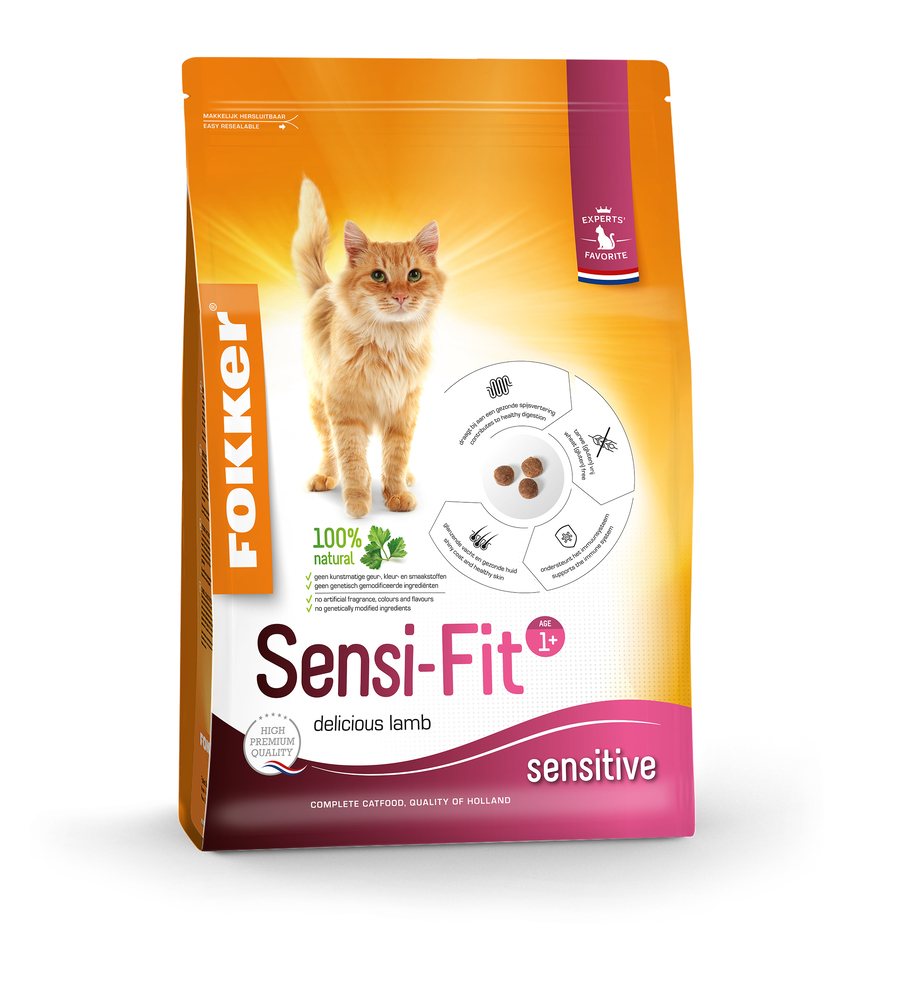 Fokker Sensi-Fit - Kattenvoer - 10.00 - rijst, kip