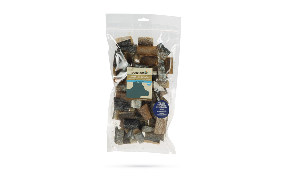 Beeztees Zalmhuid - Hondensnack - 150 - zalm Beeztees Zalmhuid - Hondensnack - 150 - zalm
