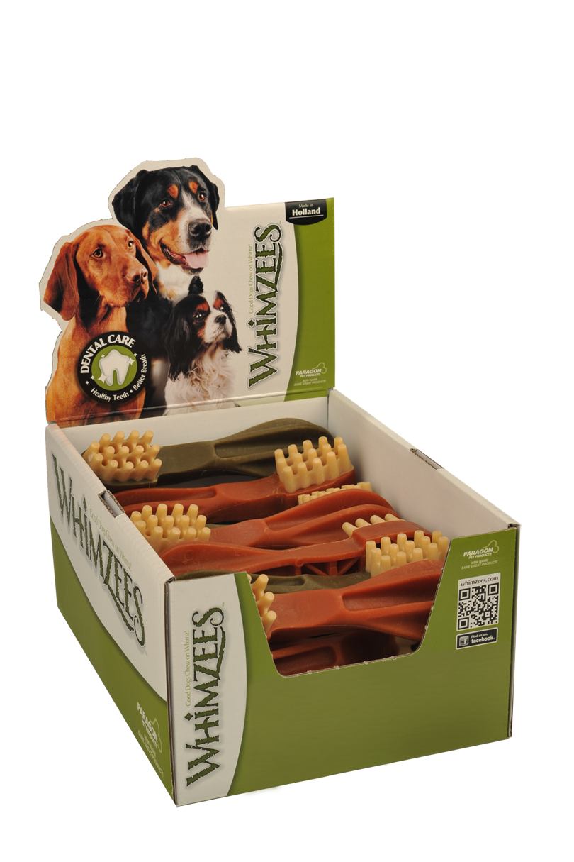 WHIMZEES Tandenborstel - Hondensnack - plantaardig - XL WHIMZEES Tandenborstel - Hondensnack - plantaardig - XL