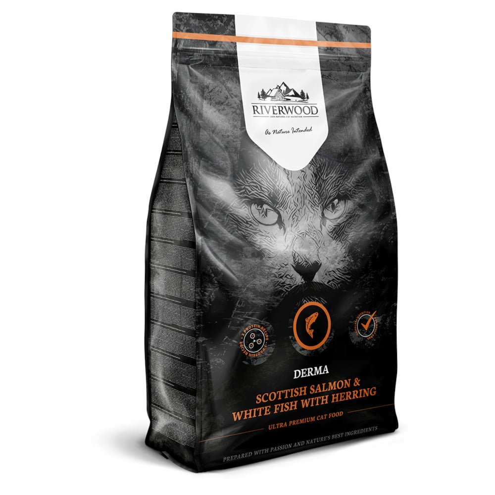 Riverwood Derma - Kattenvoer - 2.00 - haring, zalm