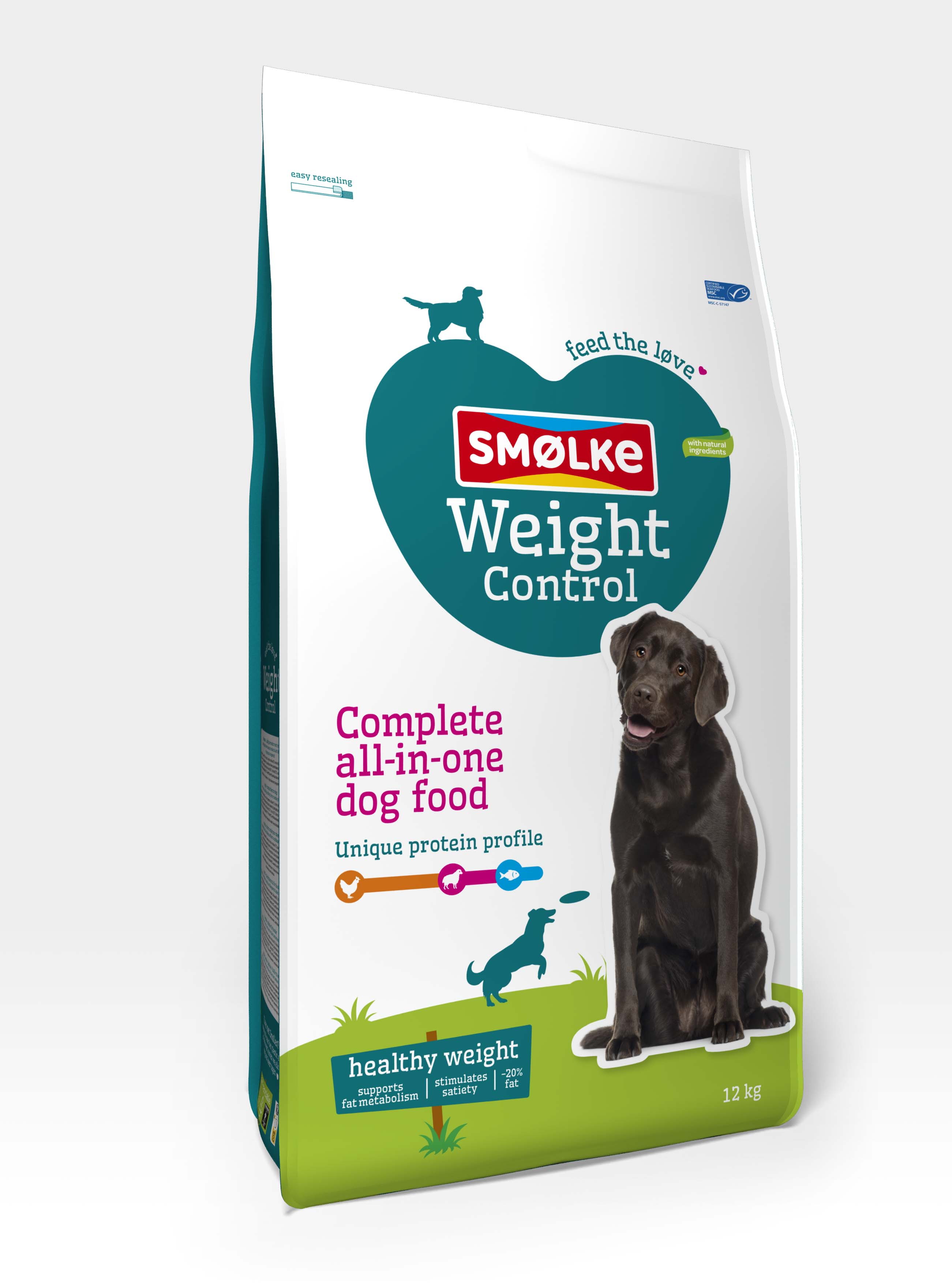 Smölke Weight Control - Hondenvoer - 12 - kip, lam, vis Smölke Weight Control - Hondenvoer - 12 - kip, lam, vis