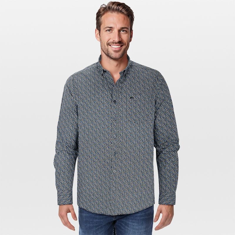 Veleste Tobias - Overhemd - 2XL - Blauw Veleste Tobias - Overhemd - 2XL - Blauw