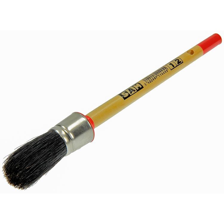 SAM - Patentkwast 12 - Natuurkleur hout - 24x2.8x3 cm - 22.8 cm SAM - Patentkwast 12 - Natuurkleur hout - 24x2.8x3 cm - 22.8 cm
