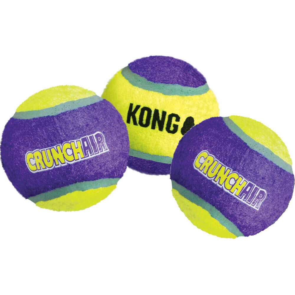 Kong Sportballen - Hondenspeelgoed - blauw/geel - 1.00x1.00x1.00 cm - S Kong Sportballen - Hondenspeelgoed - blauw/geel - 1.00x1.00x1.00 cm - S