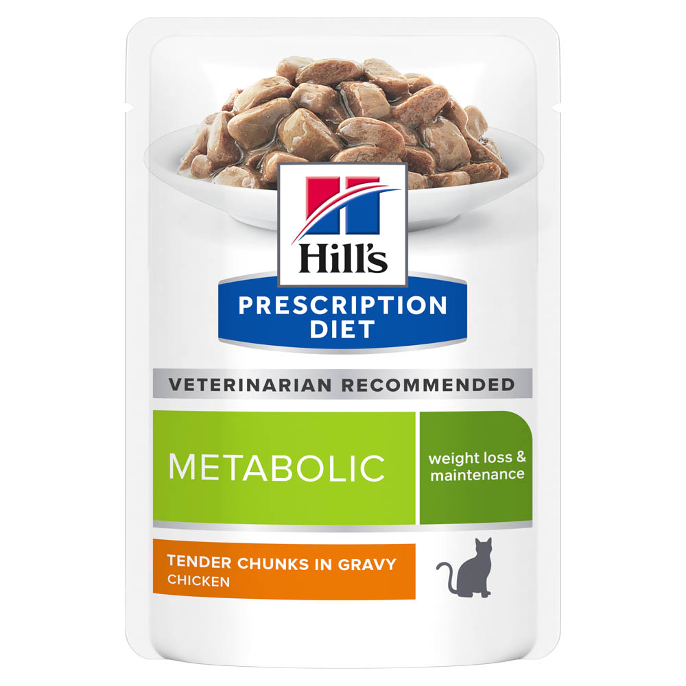 Hill's Prescription Diet Metabolic - Kattenvoer - Kip - 1,02 kg