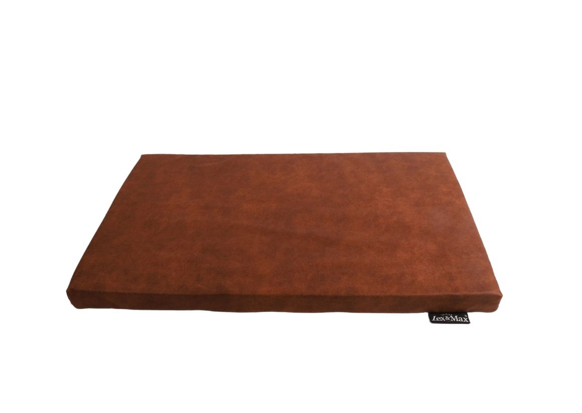 Lex & Max Alaska - Benchkussen - Cognac - 5x120x75 cm