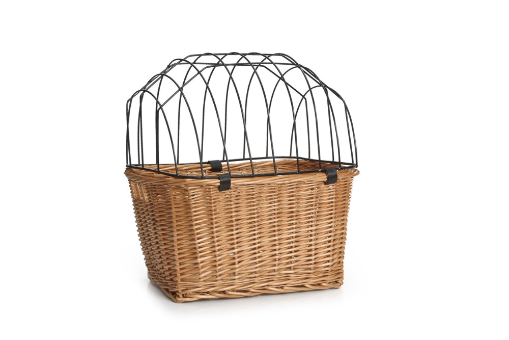 Beeztees met Draadkap - Fietsmand - bruin - 43x1x34 cm Beeztees met Draadkap - Fietsmand - bruin - 43x1x34 cm