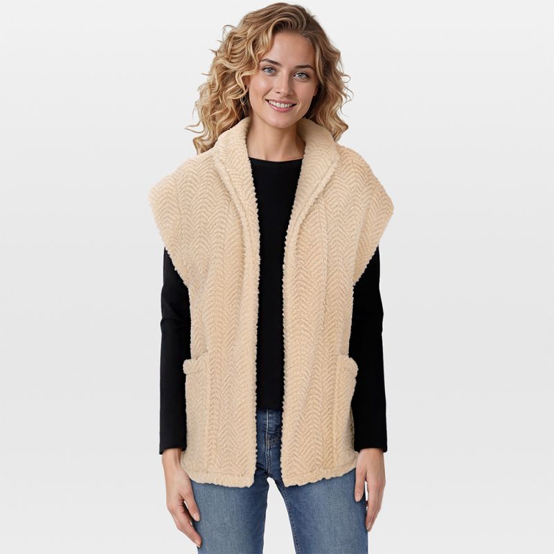 Veleste Grace - Gilet - 36 - Wit Veleste Grace - Gilet - 36 - Wit