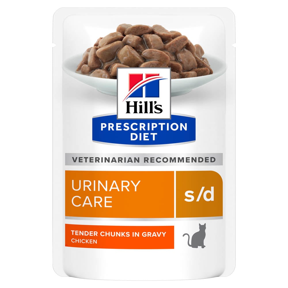 Hill's Prescription Diet Urinary Care s/d - Kattenvoer - Kip - 85 gram