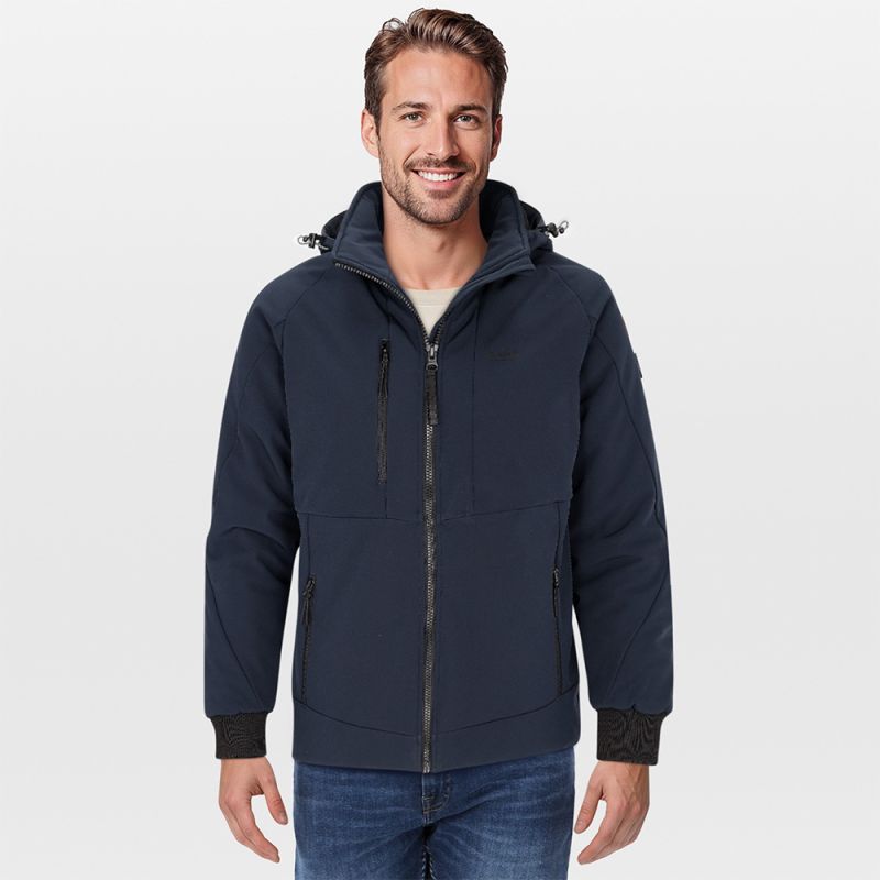 Kjelvik Duke - Softshell jas - 2XL - Blauw Kjelvik Duke - Softshell jas - 2XL - Blauw