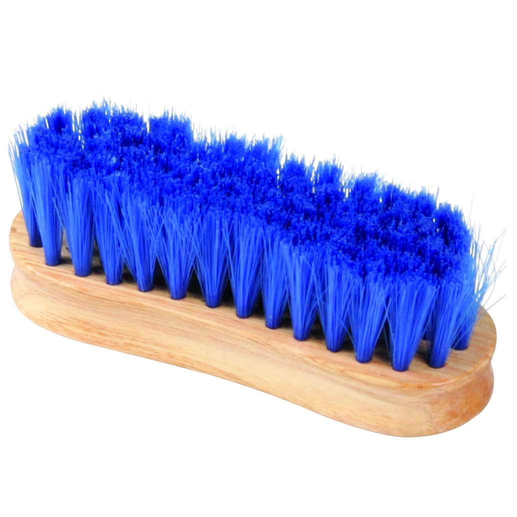 Waldhausen Borstel Mini Zacht - Paard - 5.00 cm - Blauw - 12.00 cm - 4.00 cm