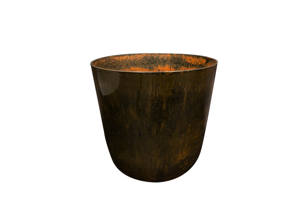 TS Collection Palermo - Bloempot - Marble brown - 27 cm TS Collection Palermo - Bloempot - Marble brown - 27 cm
