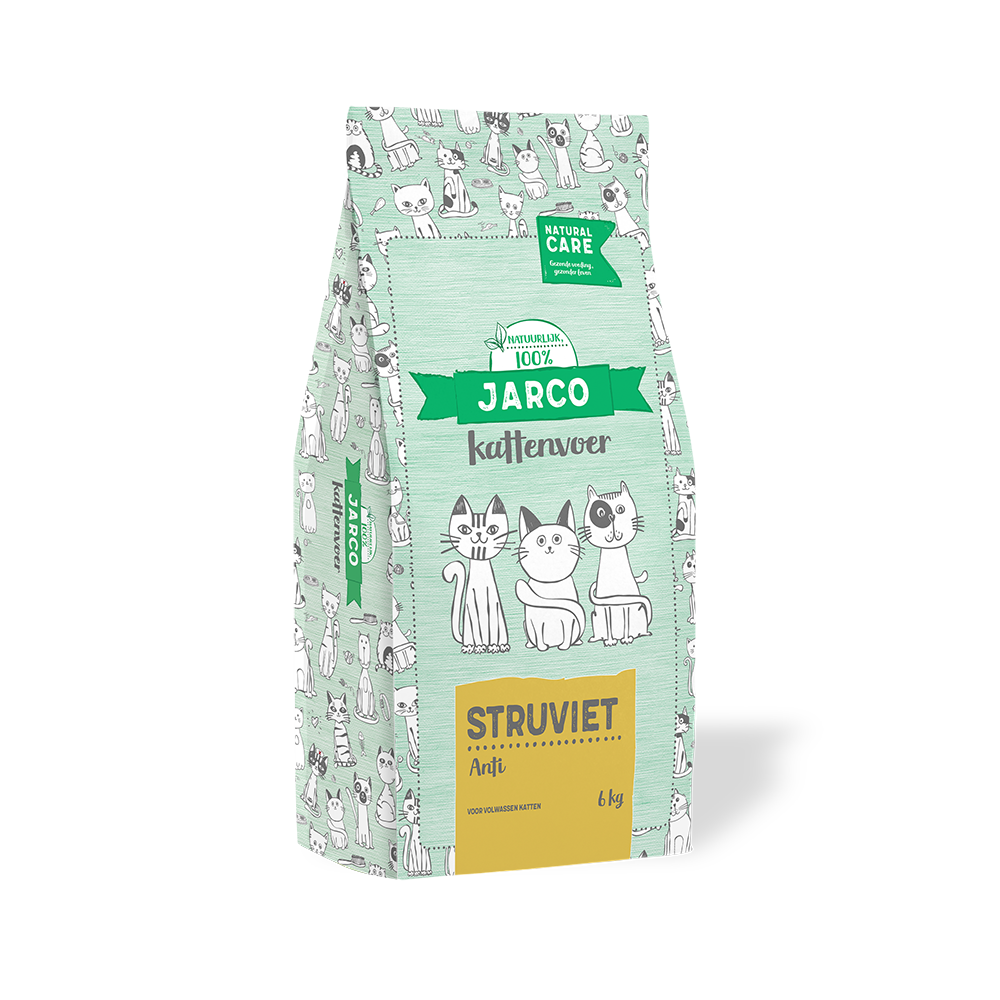Jarco Natural Anti Struviet - Kattenvoer - 6.00 - gevogelte
