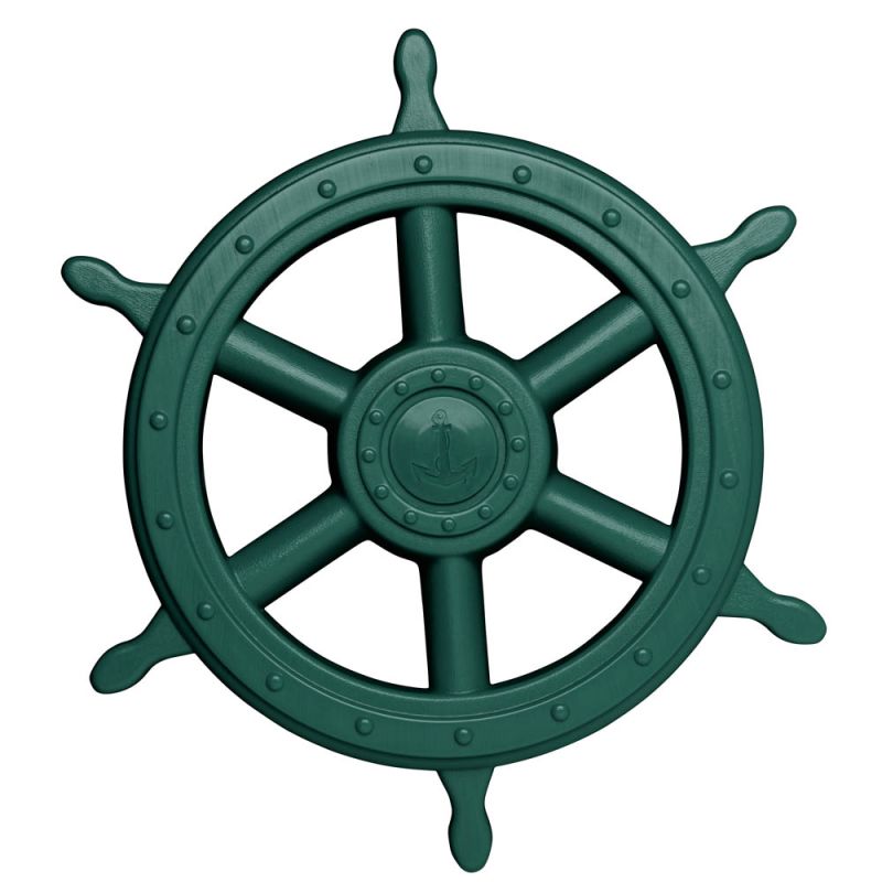 Swing King - Piratenstuur - Groen - Kunststof - Groot Swing King - Piratenstuur - Groen - Kunststof - Groot