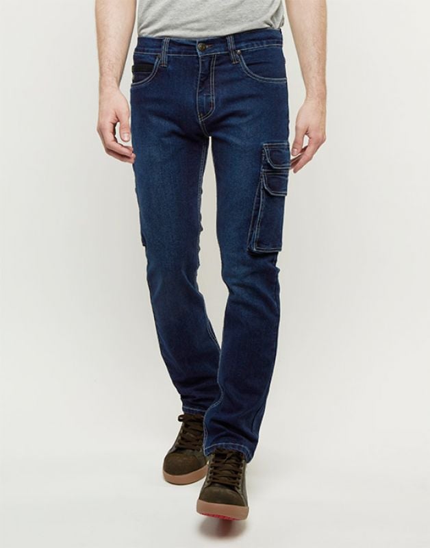 247 Jeans Rhino S20 N608S20002 - Werkspijkerbroek - 30 - Denim blauw - 32 247 Jeans Rhino S20 N608S20002 - Werkspijkerbroek - 30 - Denim blauw - 32