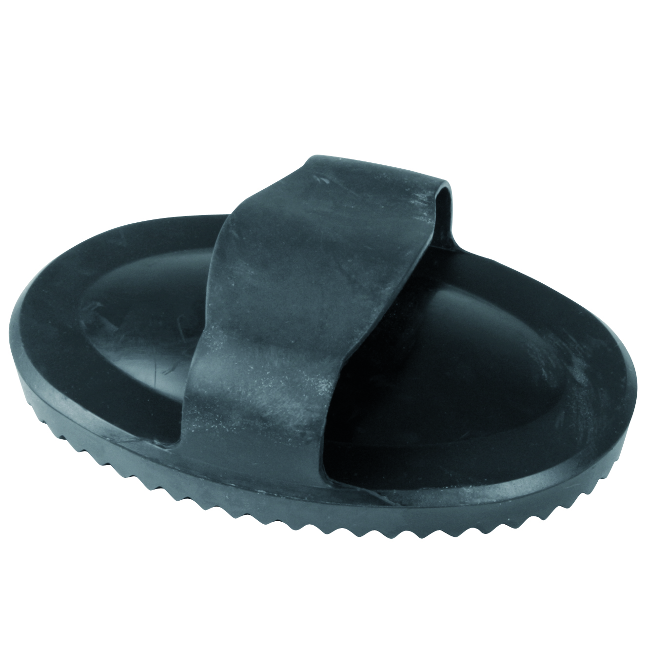 Waldhausen Rosborstel Rubber - Paard - Zwart - 16 cm