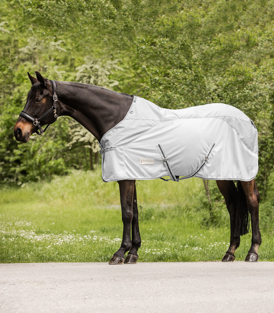 Waldhausen Pro - Vliegendeken - Paardendeken - 95.00 cm - Zilver - 6.50 cm - 125/175 - 40.00 cm
