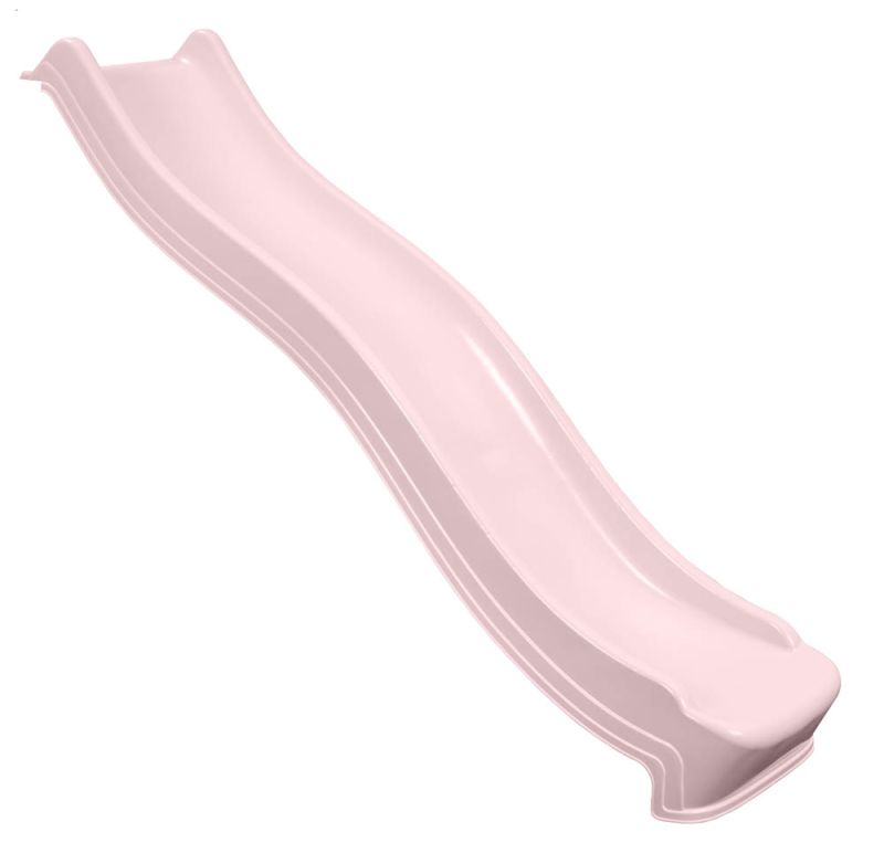 Swing King - Glijbaan - Pastel Roze - Kunststof - 220 cm Swing King - Glijbaan - Pastel Roze - Kunststof - 220 cm