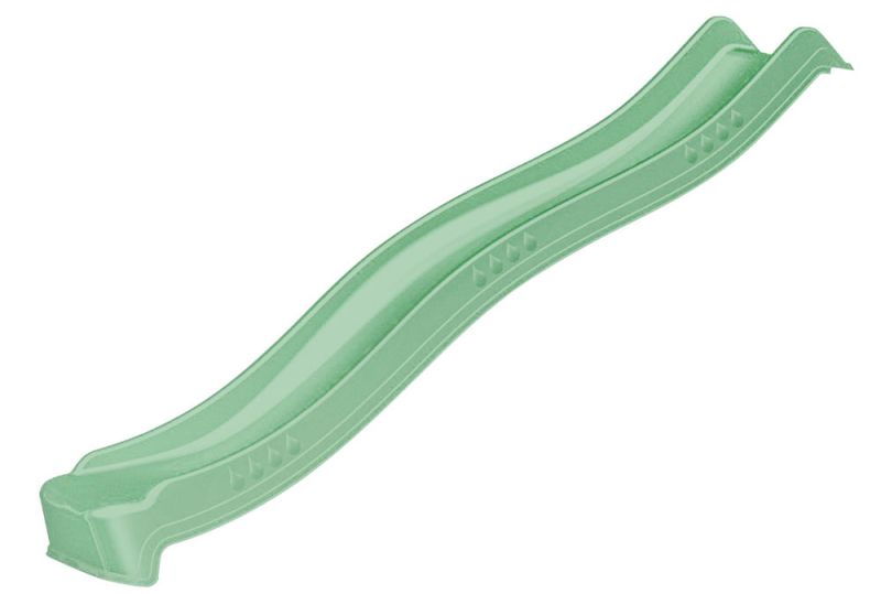 Swing King - Glijbaan - Pastel Groen - Kunststof - 265 cm Swing King - Glijbaan - Pastel Groen - Kunststof - 265 cm
