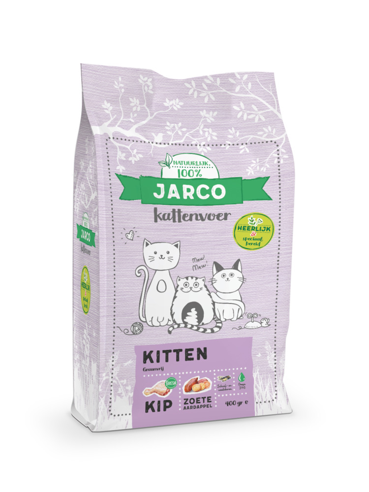 Jarco Kitten - Kattenvoer - 2 - kip Jarco Kitten - Kattenvoer - 2 - kip