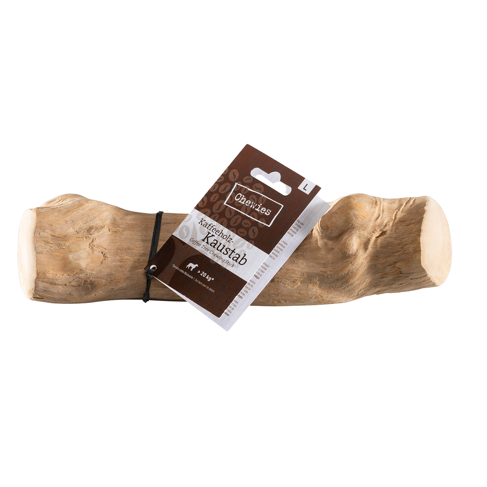 Chewies Koffiehout Kauwstaaf - Hondensnack - koffieboom - L Chewies Koffiehout Kauwstaaf - Hondensnack - koffieboom - L