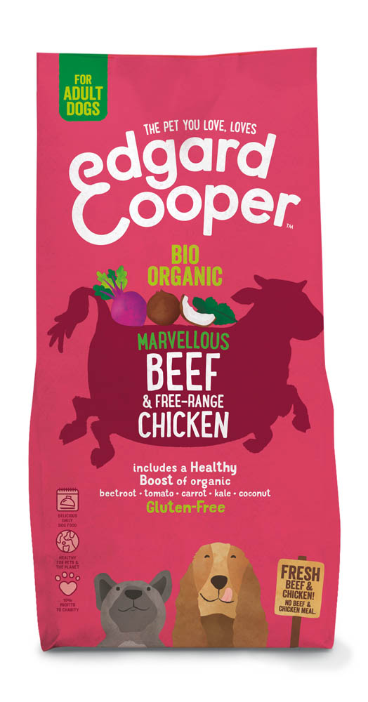 Edgard & Cooper Adult Biologisch - Hondenvoer - 7 - rund