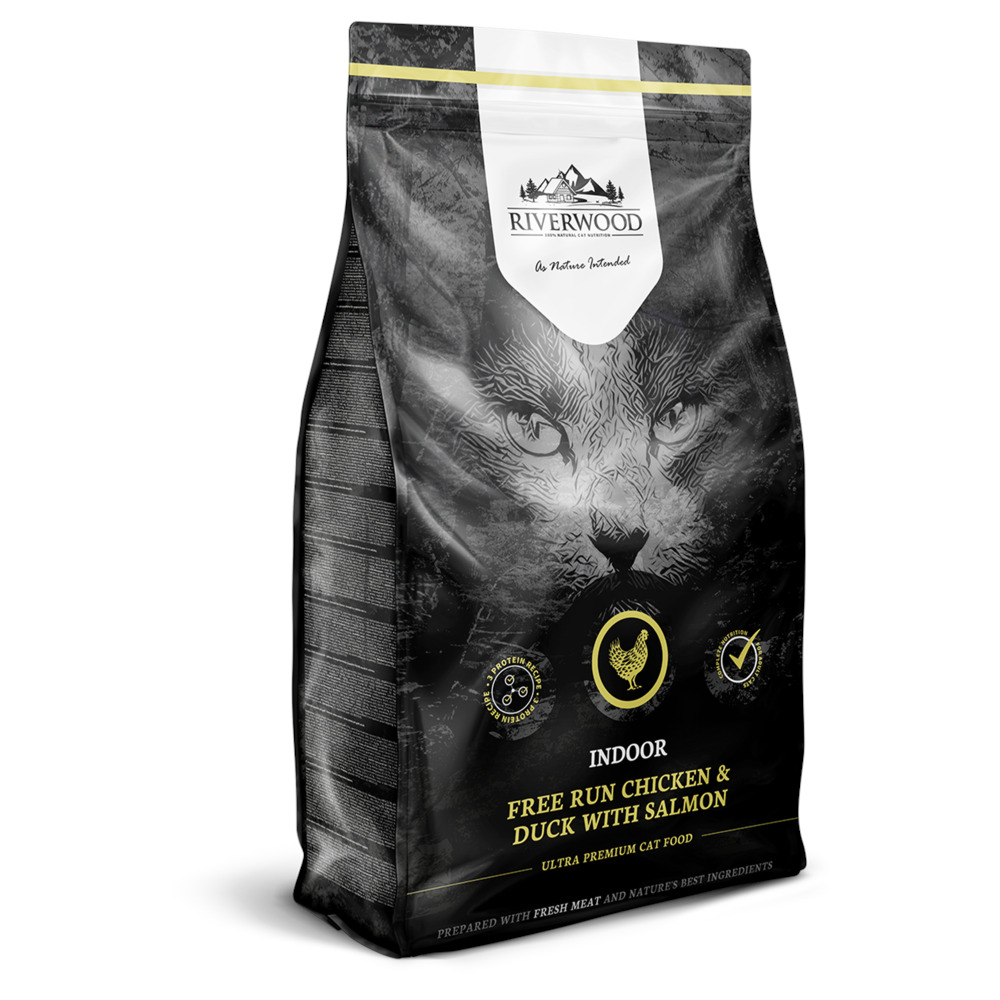 Riverwood Indoor - Kattenvoer - 2.00 - eend, zalm, kip