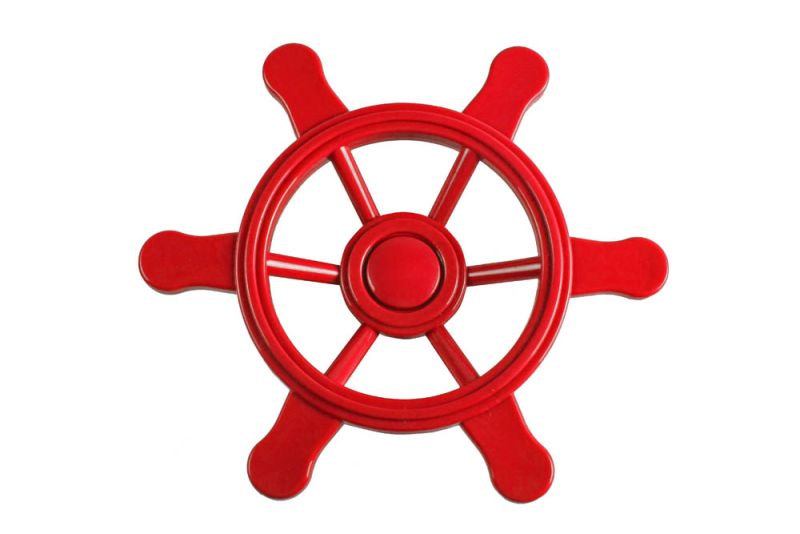 Swing King - Piratenstuur - Rood - Kunststof - Klein Swing King - Piratenstuur - Rood - Kunststof - Klein