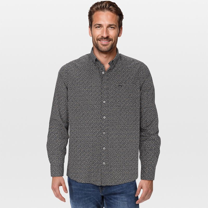 Veleste Timmy - Overhemd - 2XL - Zwart Veleste Timmy - Overhemd - 2XL - Zwart